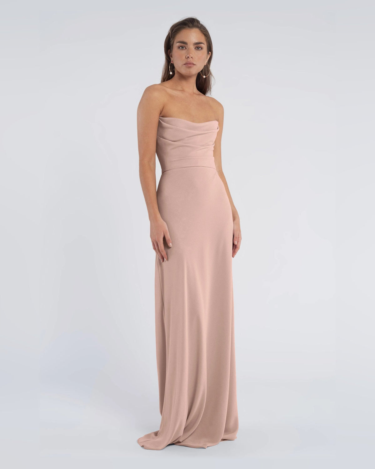 a-line maxi formal dress - image 1