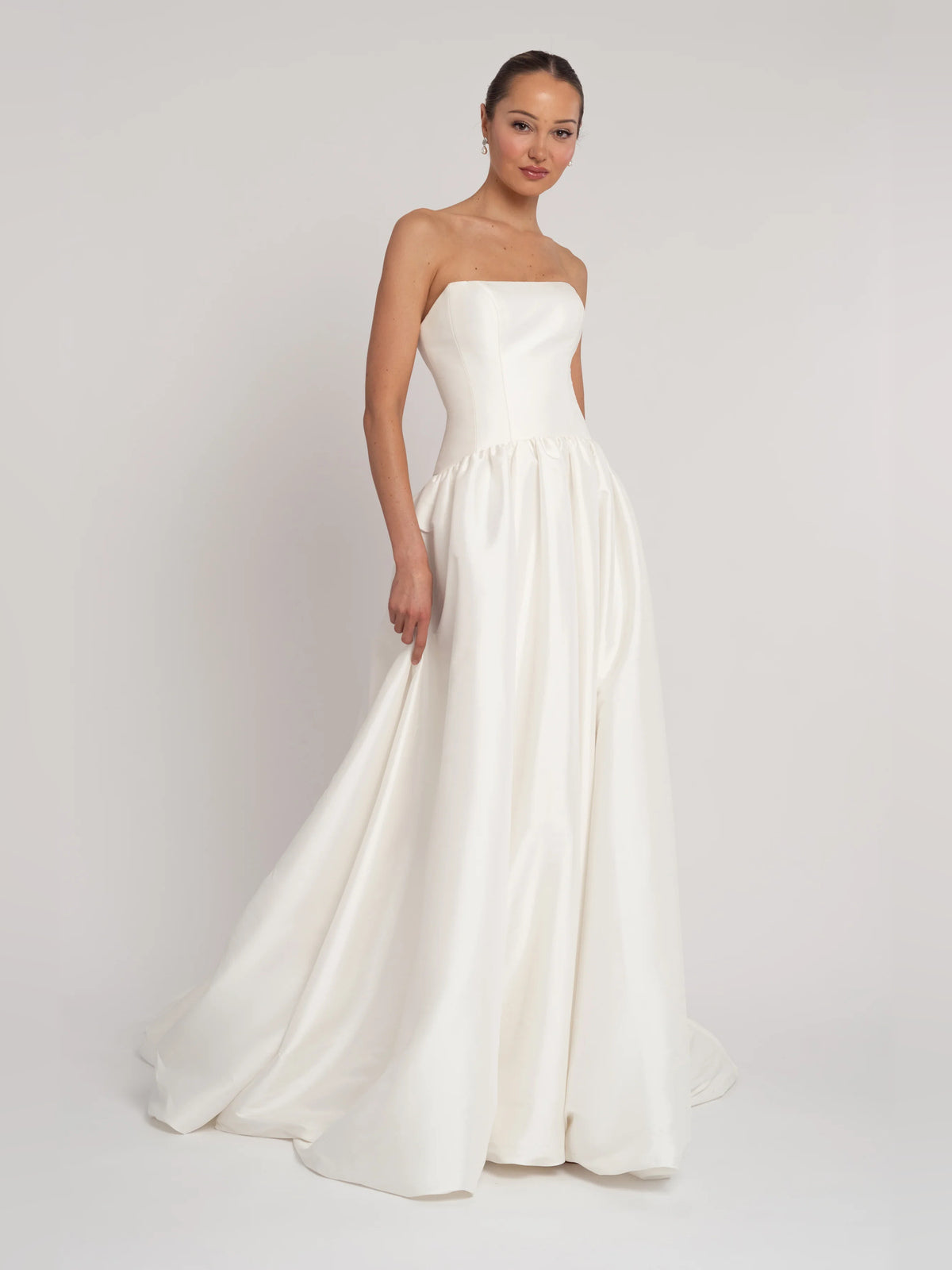 ball-gown high-low formal dress - image 1