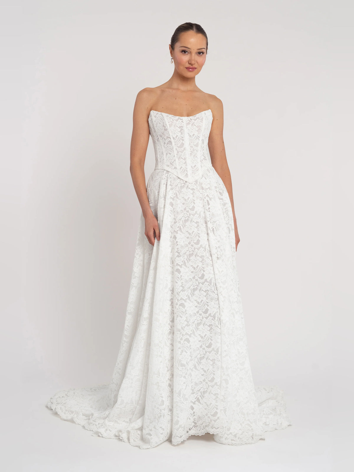 a-line floor-length formal dress - image 1
