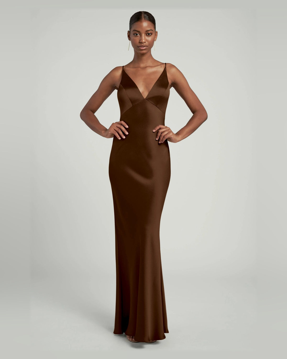 a-line maxi formal dress - image 1