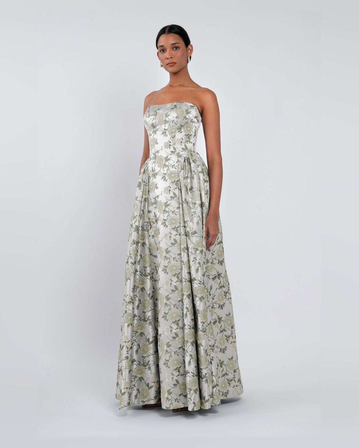 a-line maxi formal dress - image 1