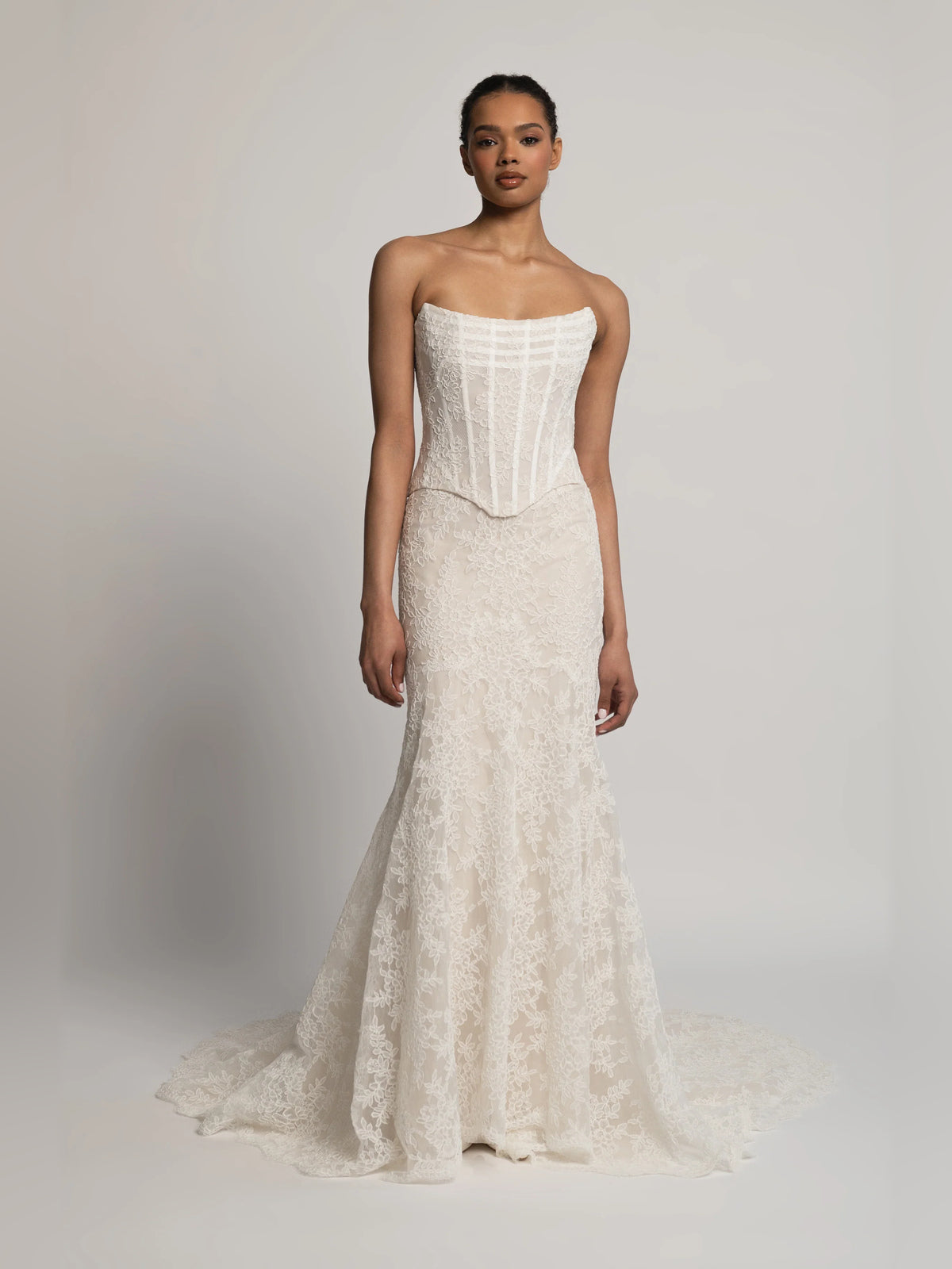 a-line floor-length formal dress - image 1