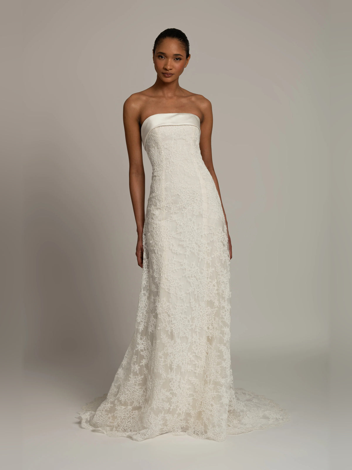 a-line floor-length formal dress - image 1