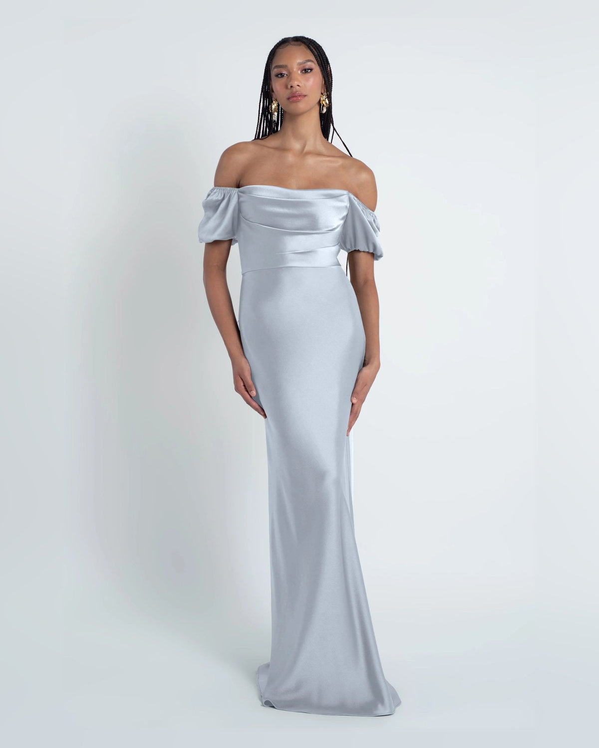 a-line maxi formal dress - image 1