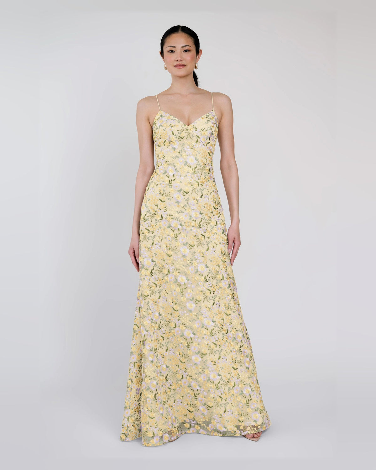 a-line maxi formal dress - image 1