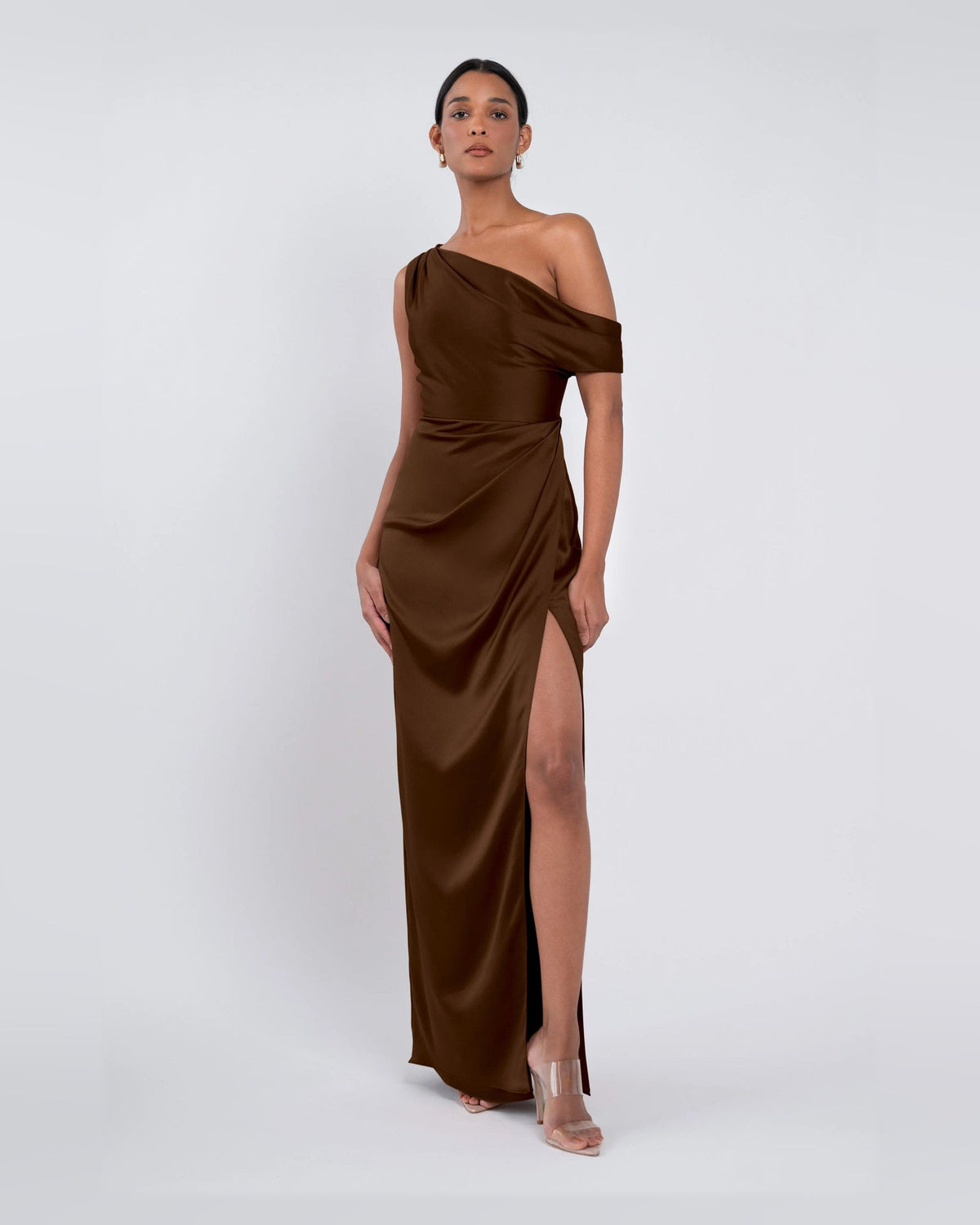 a-line maxi formal dress - image 1