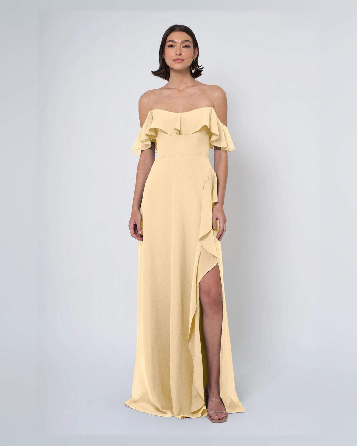 a-line maxi formal dress - image 1