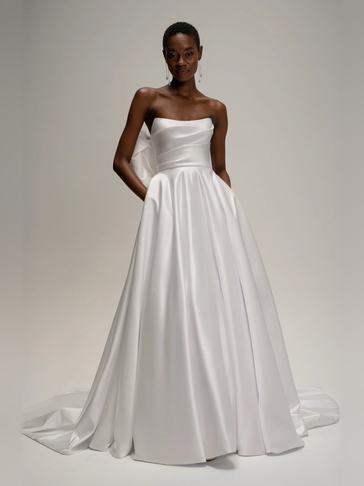 a-line floor-length formal dress - image 1