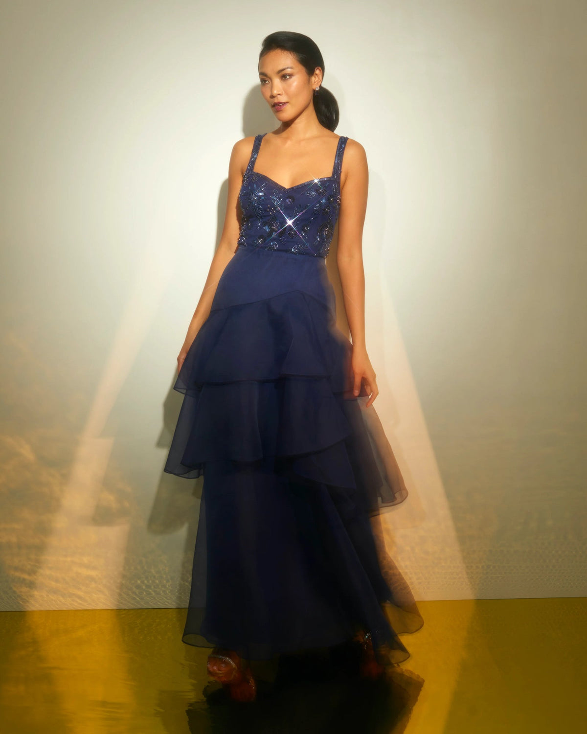 sweetheart ball-gown floor-length mother of the bride dress - image 1