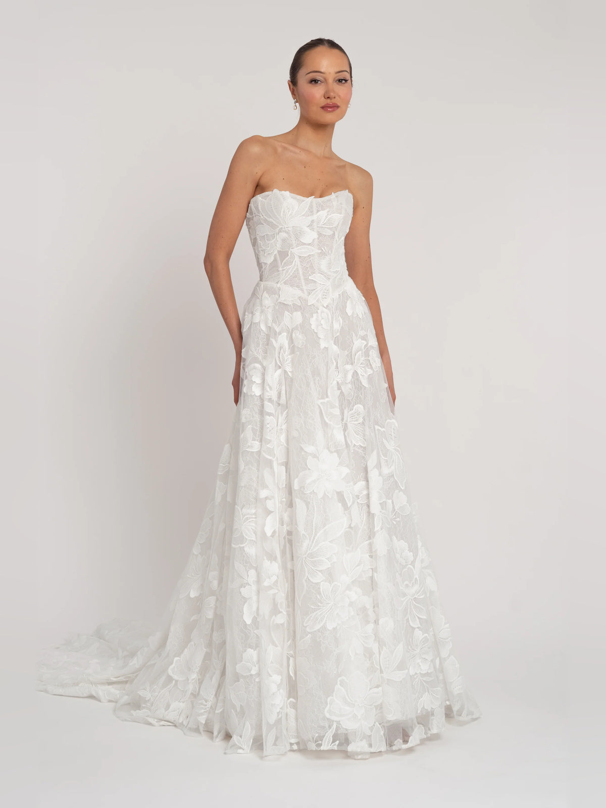 sweetheart a-line floor-length formal dress - image 1