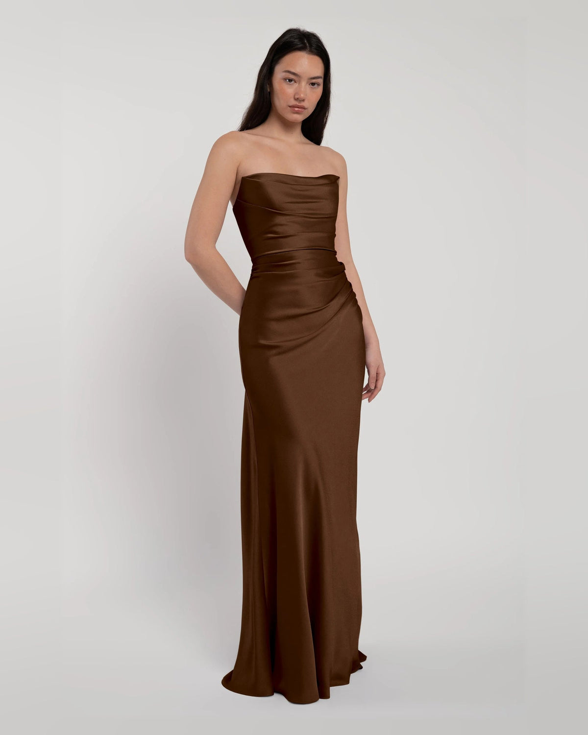a-line maxi formal dress - image 1