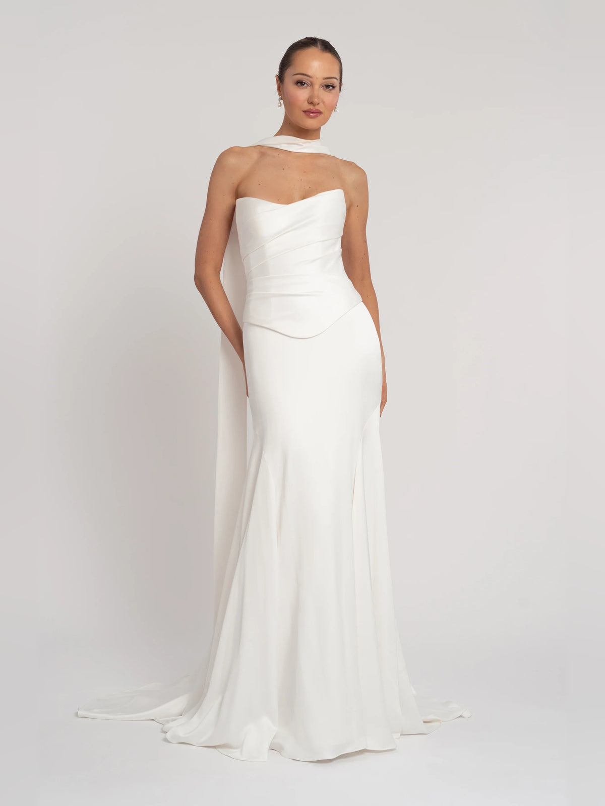 a-line floor-length formal dress - image 1
