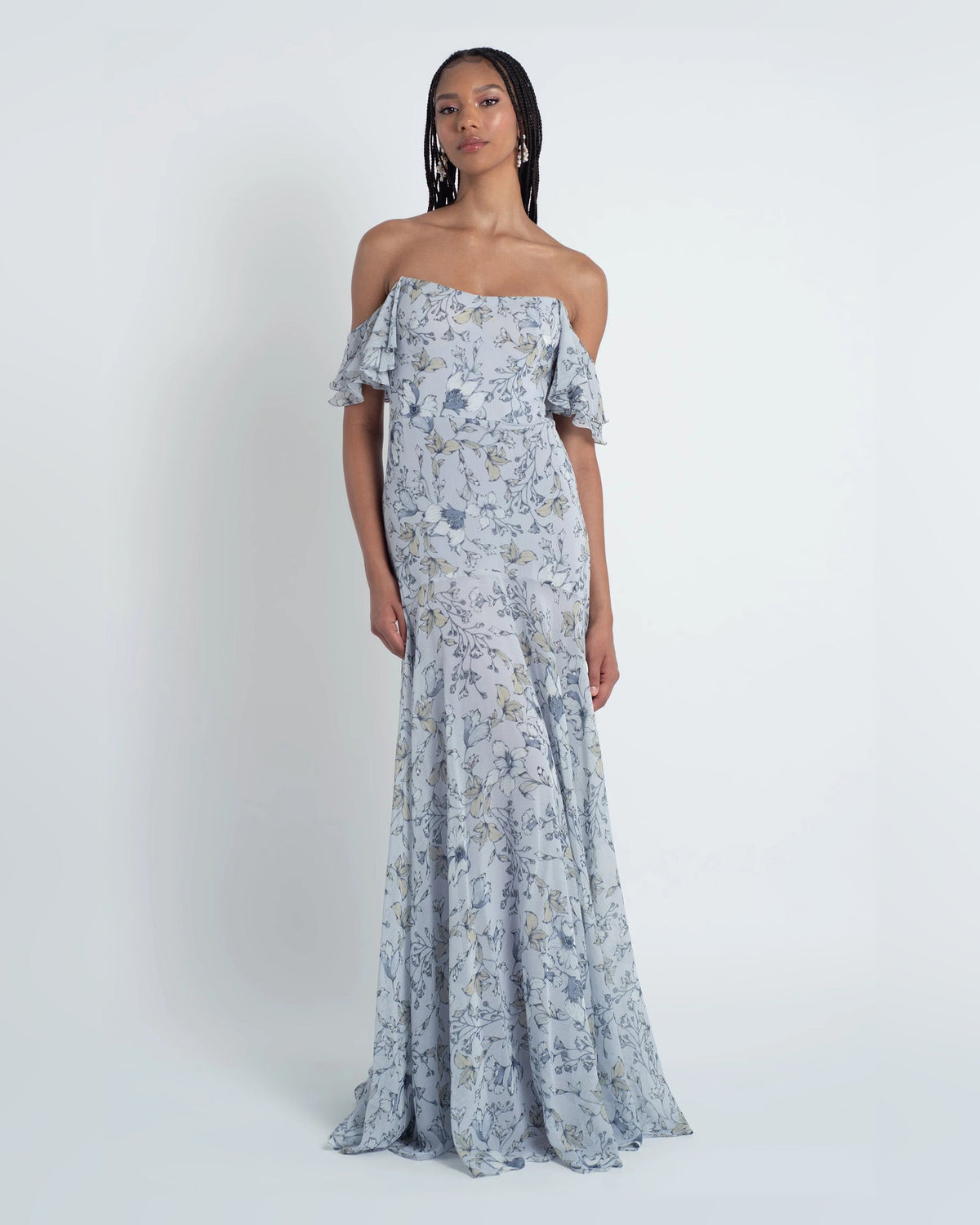 a-line maxi formal dress - image 1