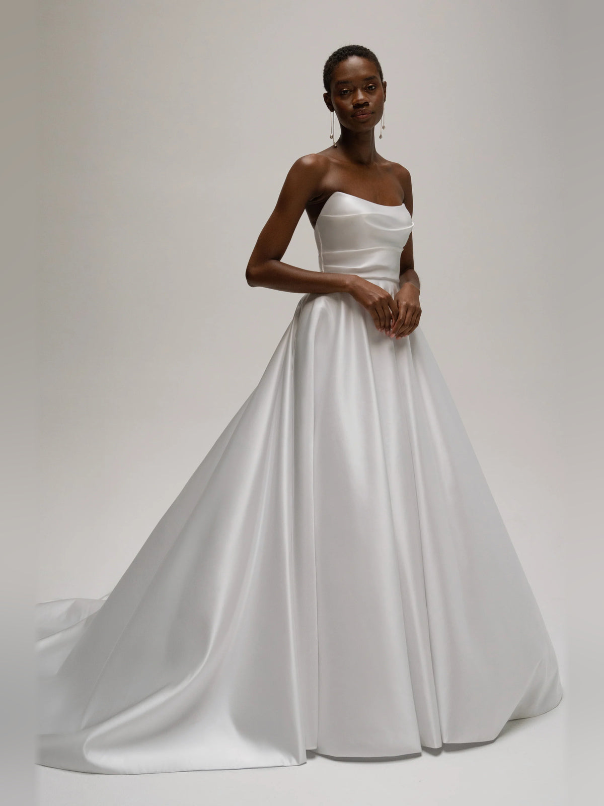 a-line floor-length formal dress - image 1
