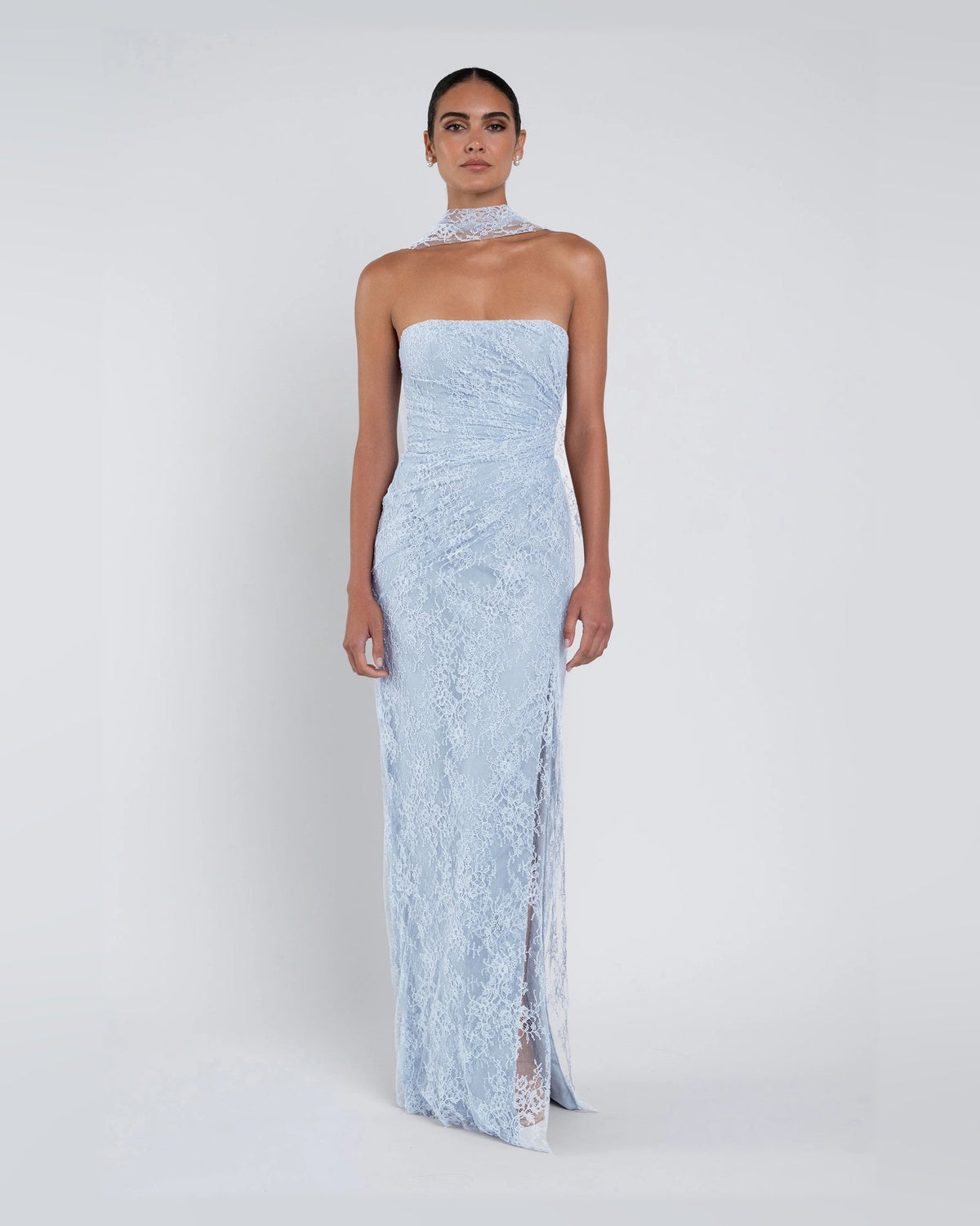 a-line maxi formal dress - image 1