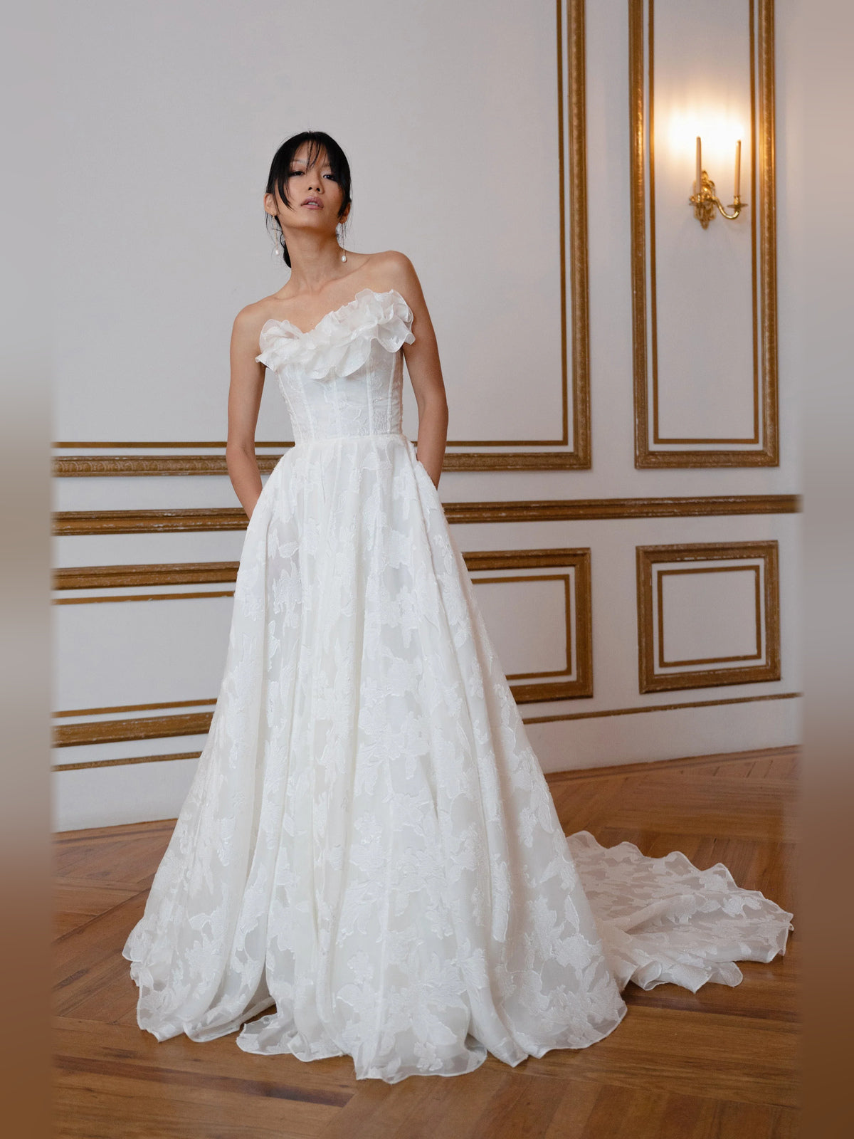 ball-gown floor-length formal dress - image 1