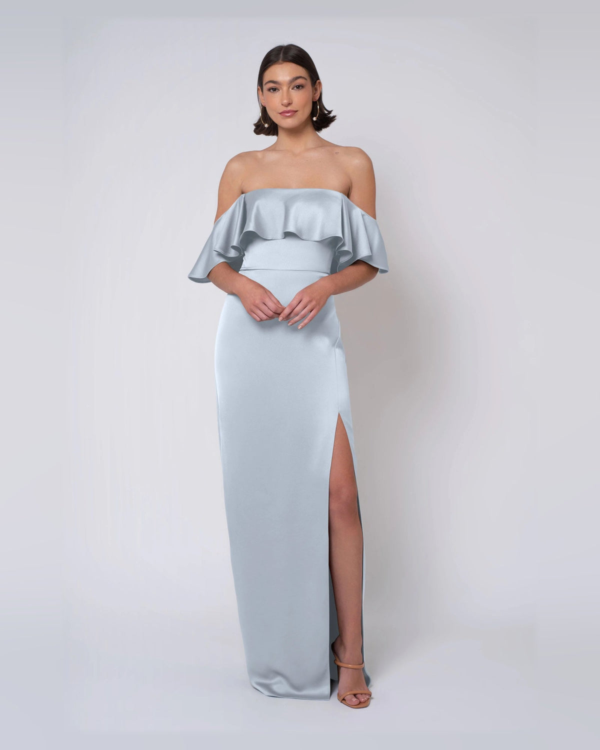 a-line maxi formal dress - image 1
