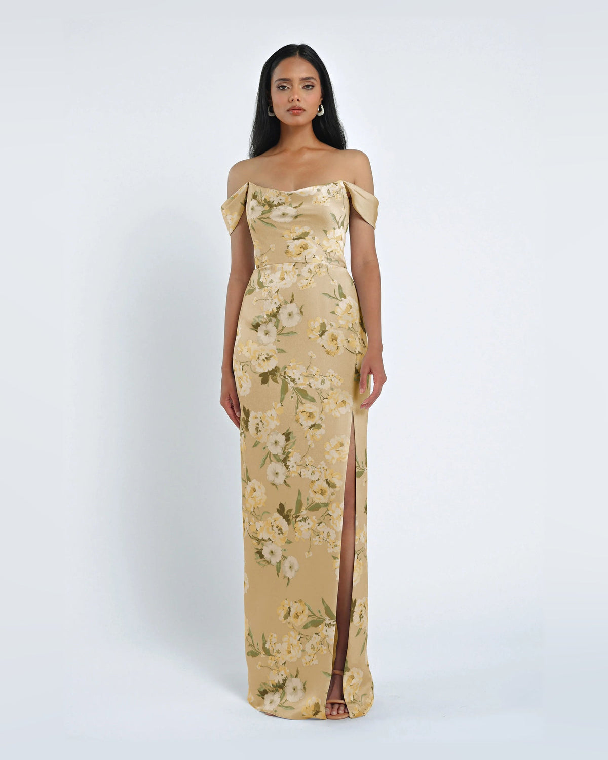 a-line maxi formal dress - image 1