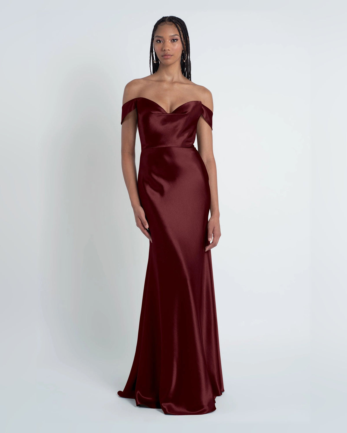 a-line maxi formal dress - image 1