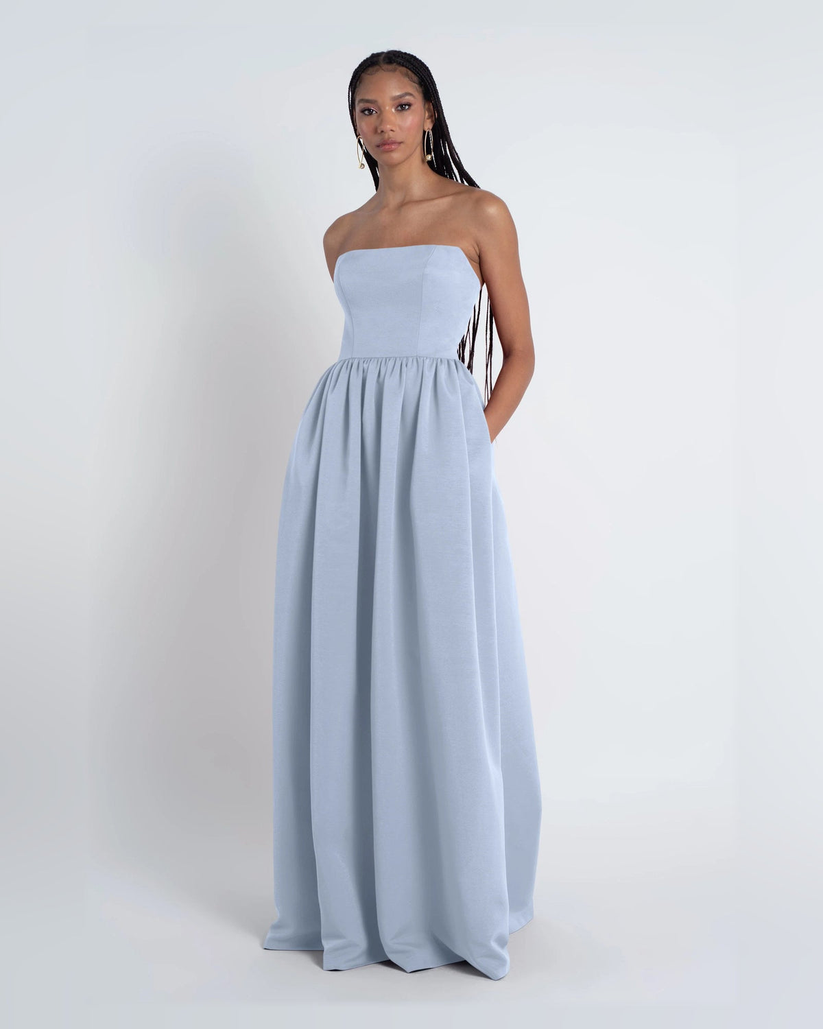 a-line maxi formal dress - image 1