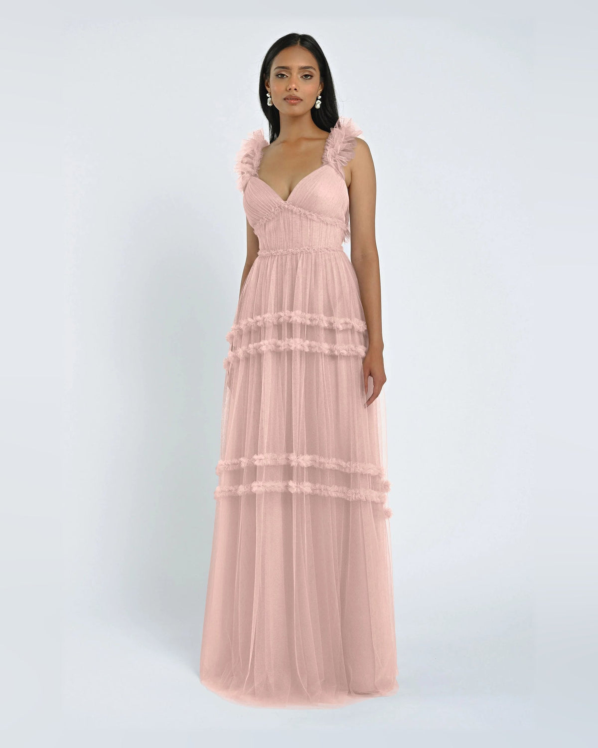 a-line maxi formal dress - image 1