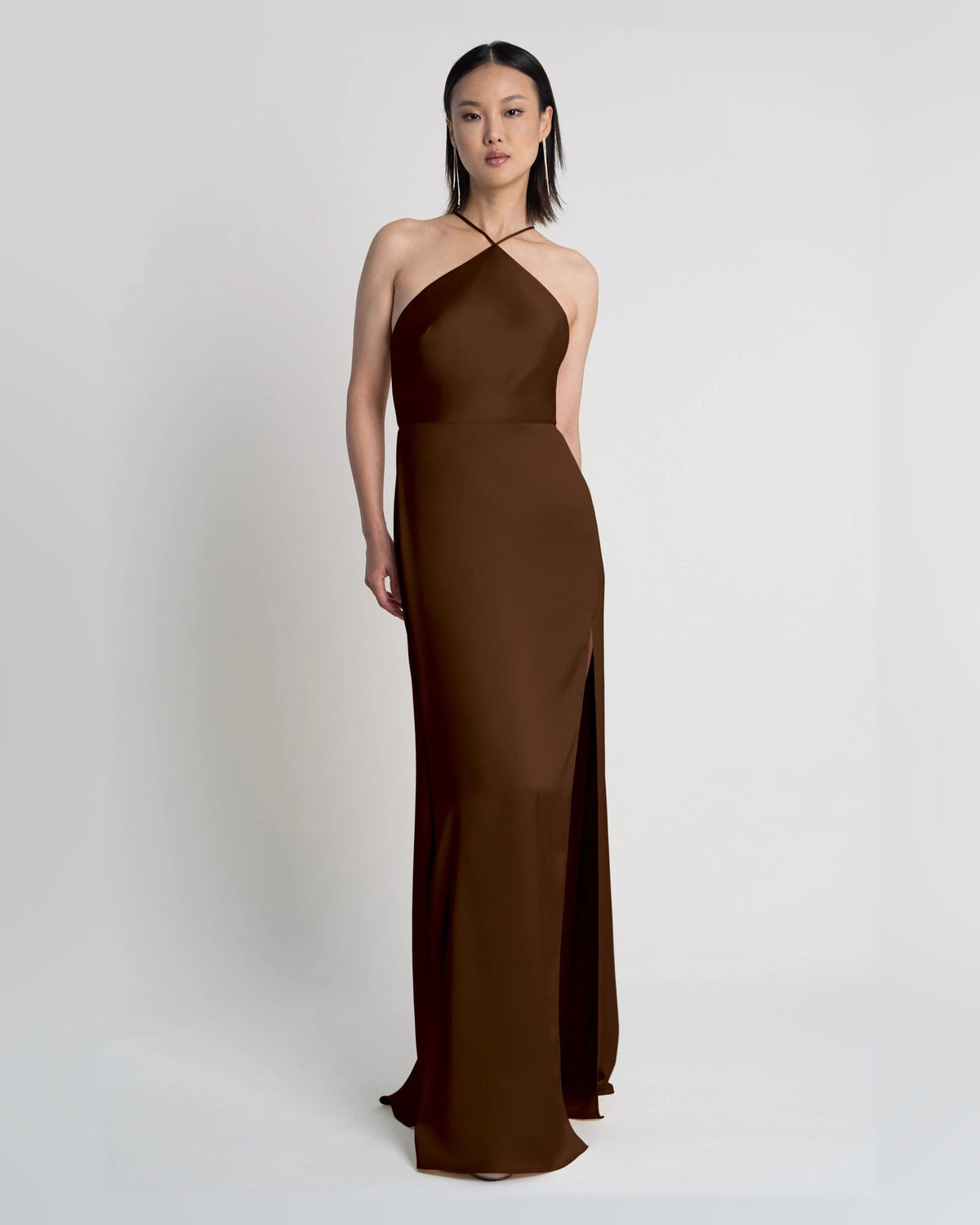 a-line maxi formal dress - image 1
