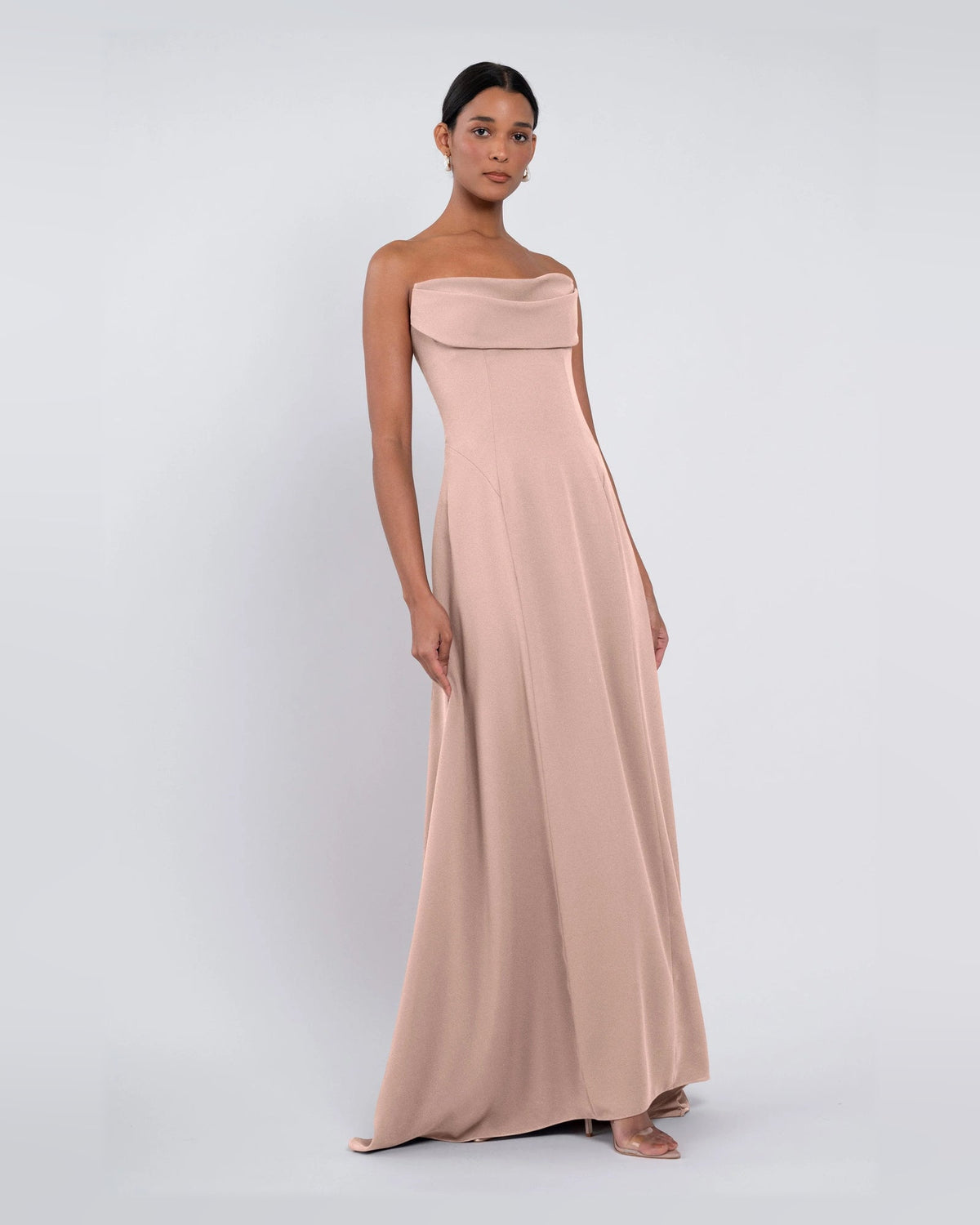 a-line maxi formal dress - image 1