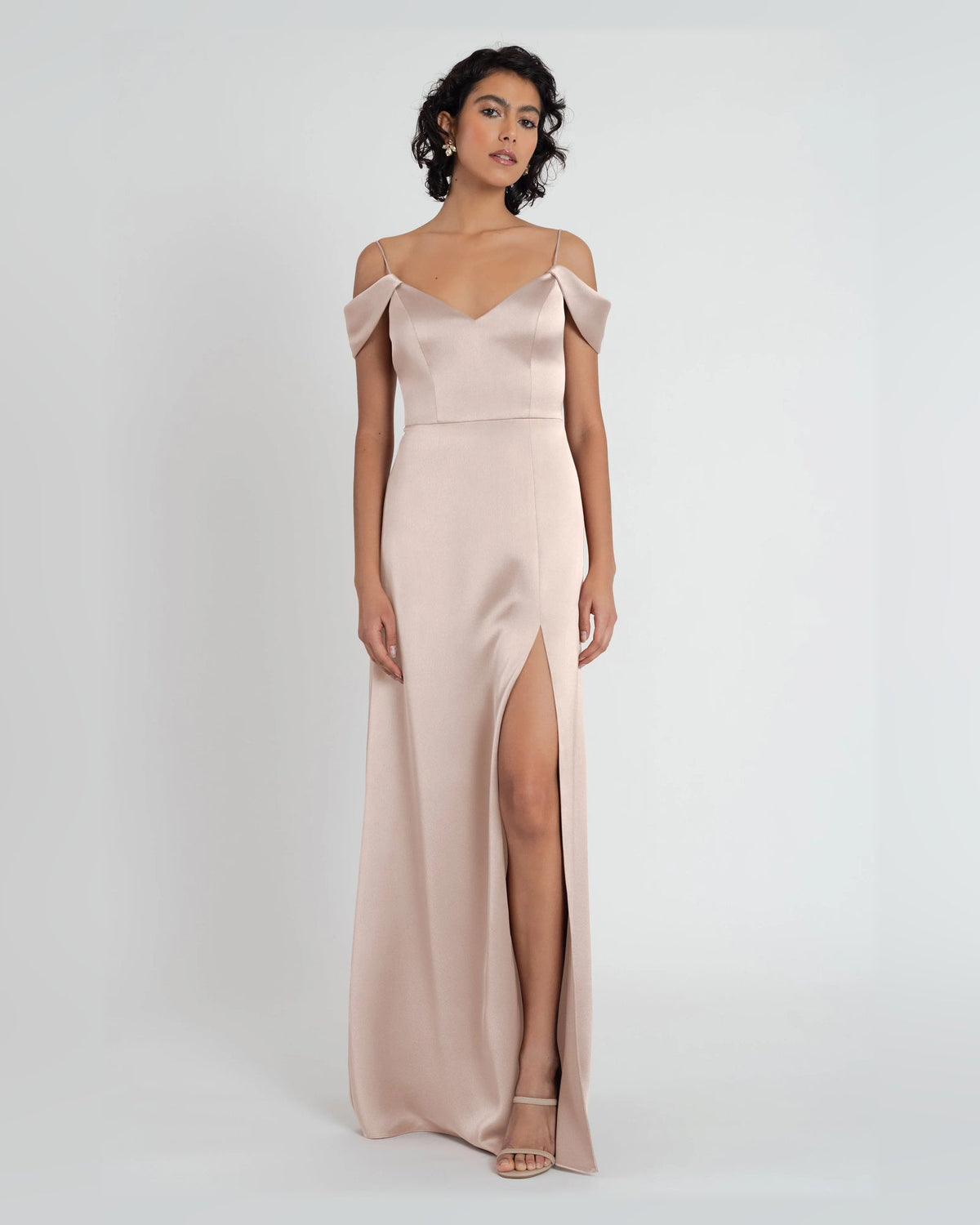 v neck a-line floor-length formal dress - image 1