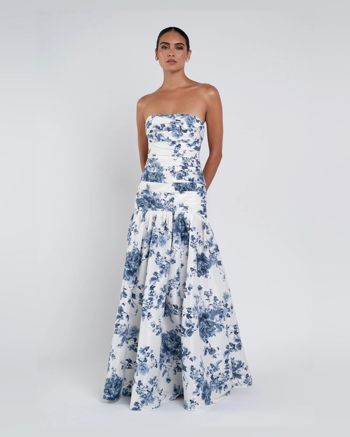 a-line maxi formal dress - image 1