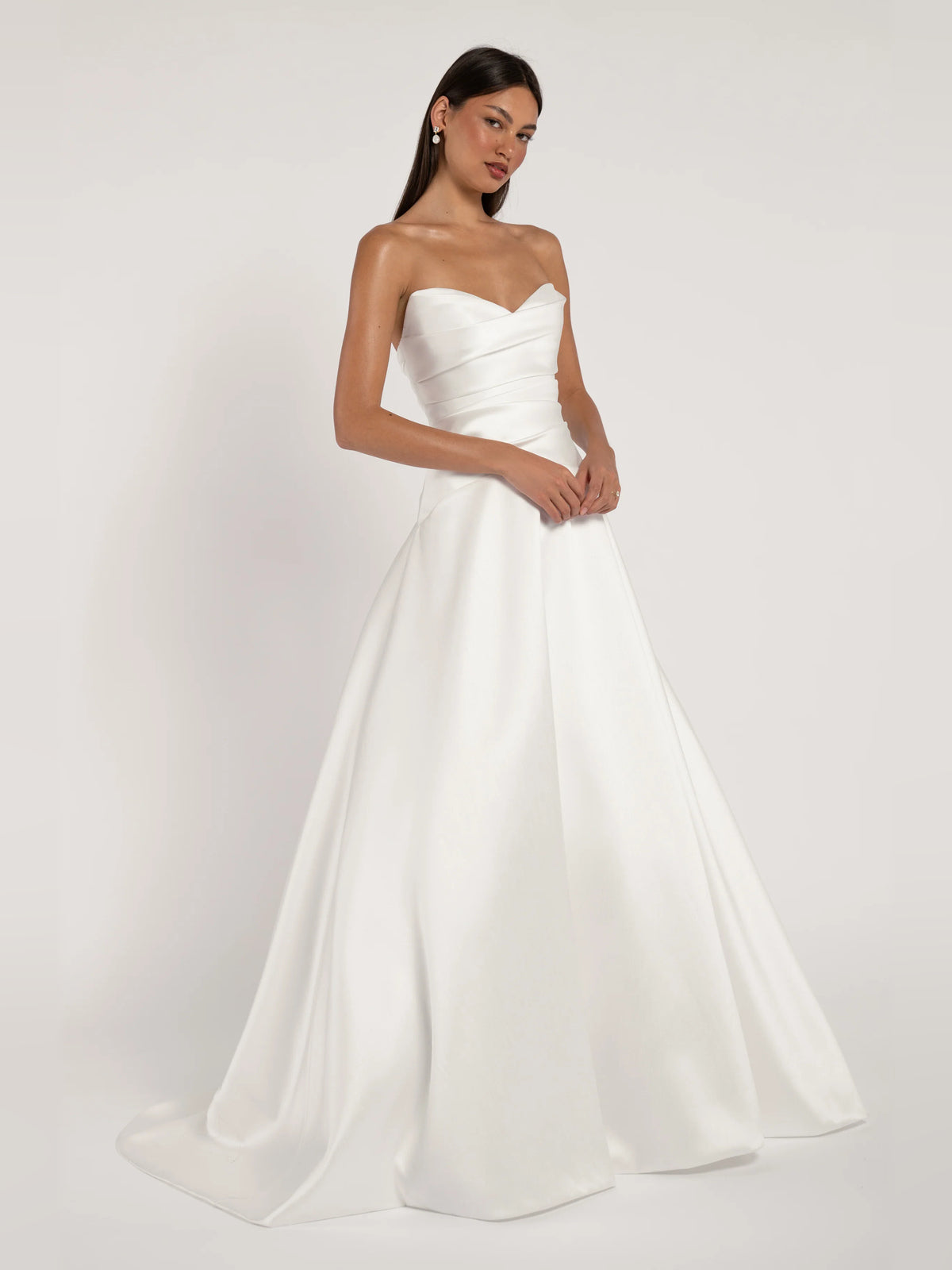 sweetheart a-line floor-length formal dress - image 1