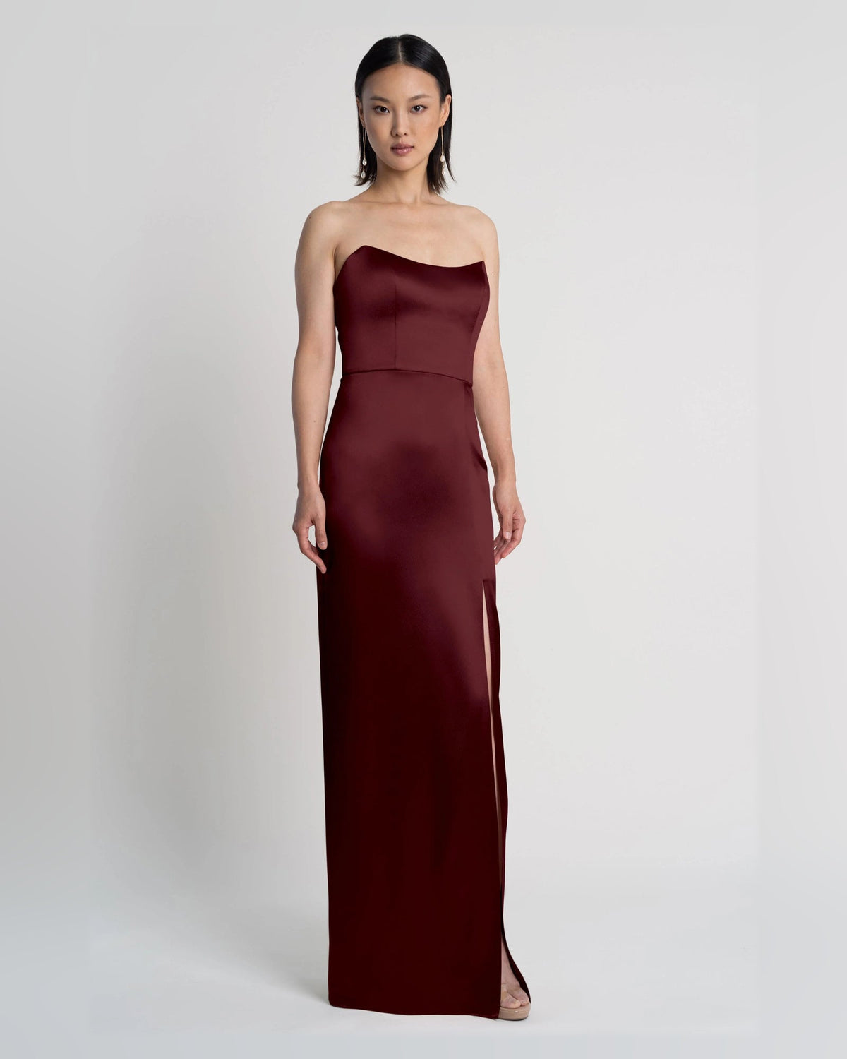 a-line maxi formal dress - image 1