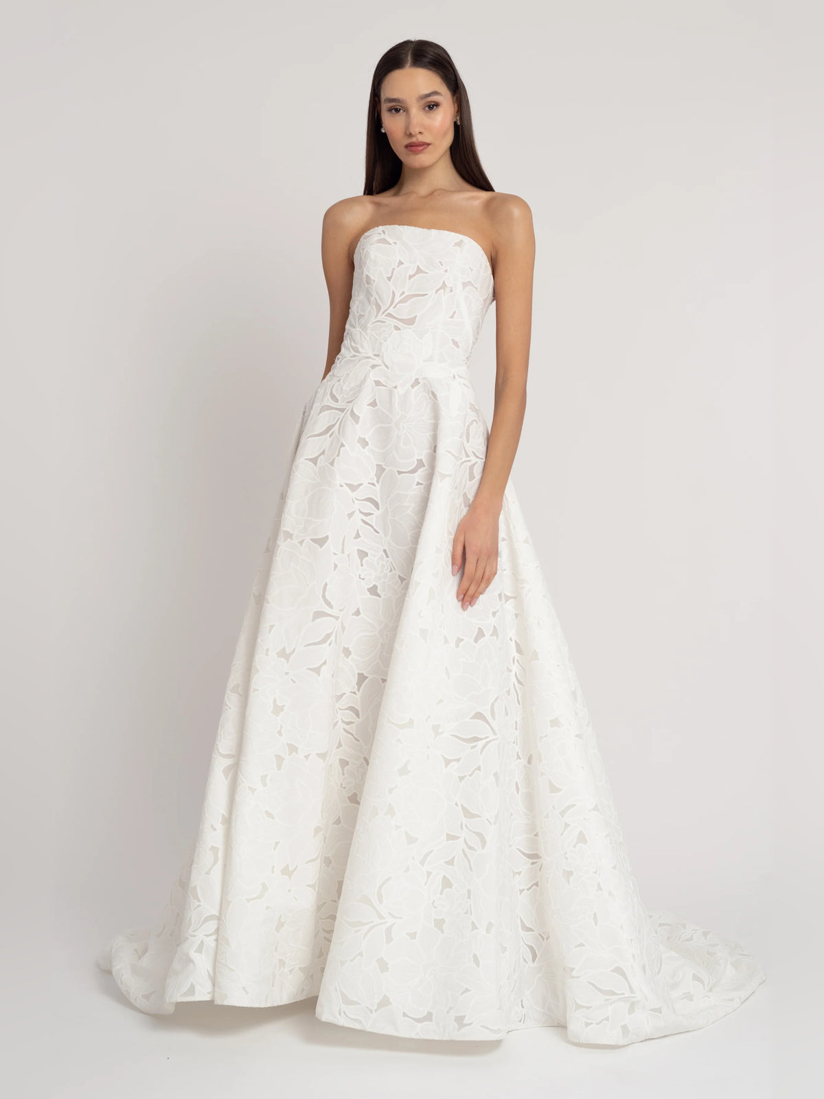 a-line floor-length formal dress - image 1