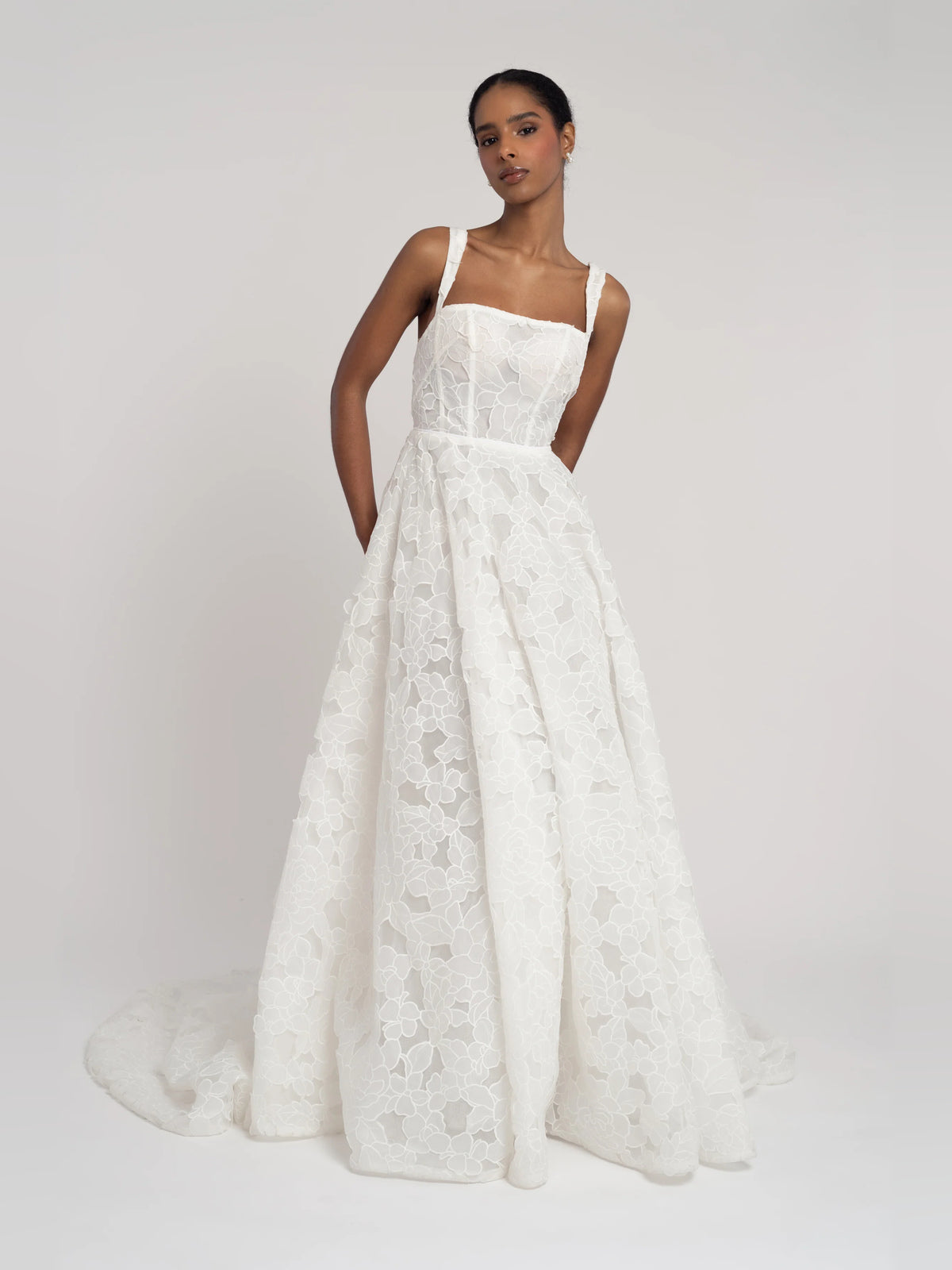 strapless ball-gown floor-length formal dress - image 1