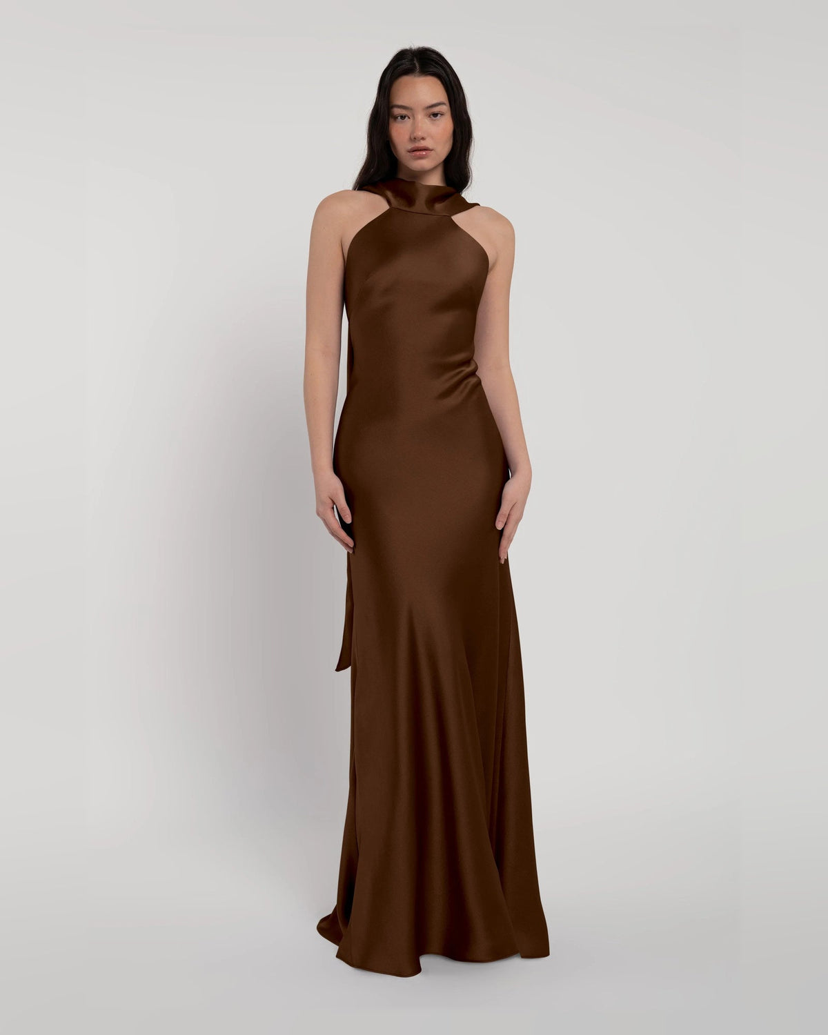 a-line maxi formal dress - image 1
