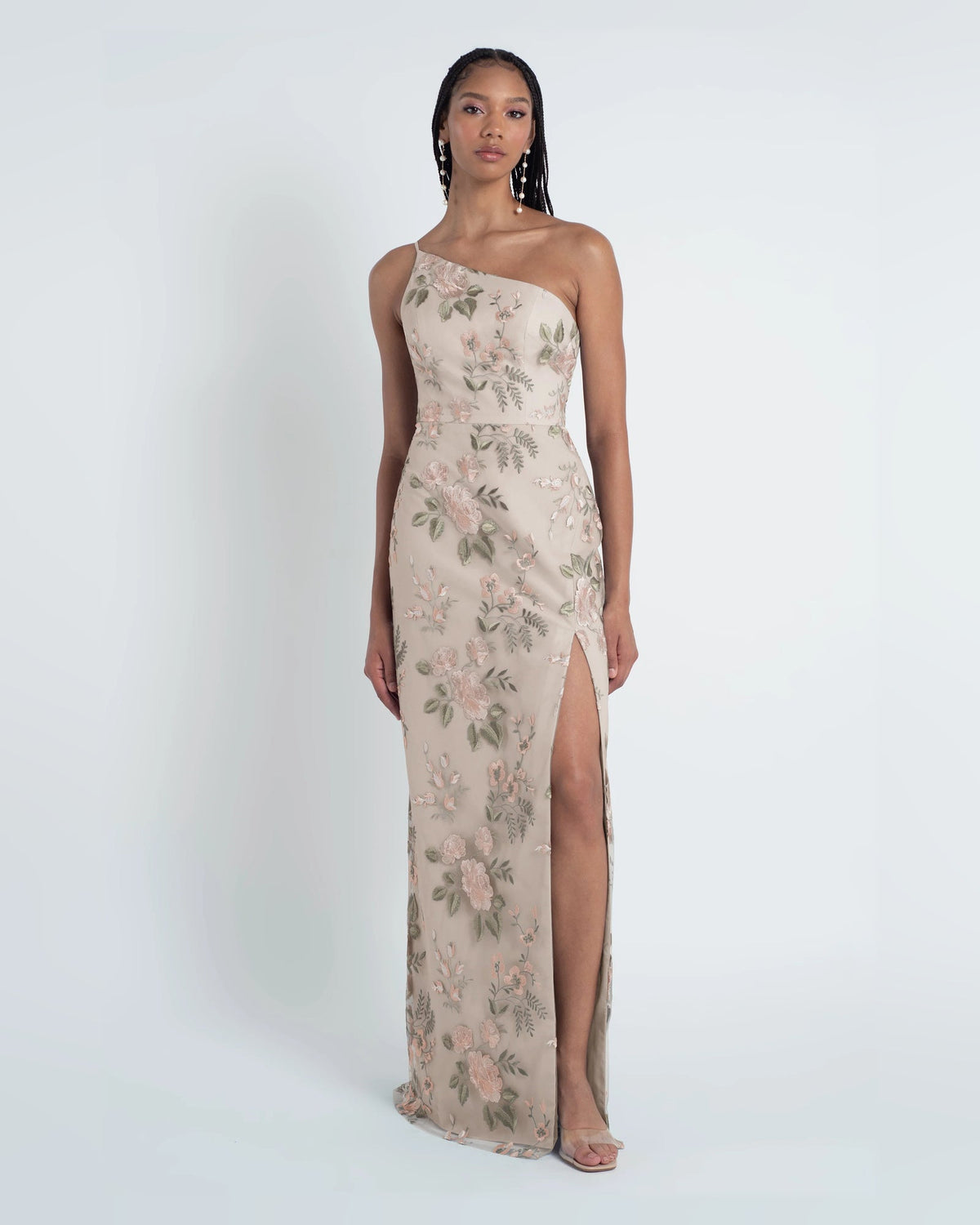 a-line maxi formal dress - image 1