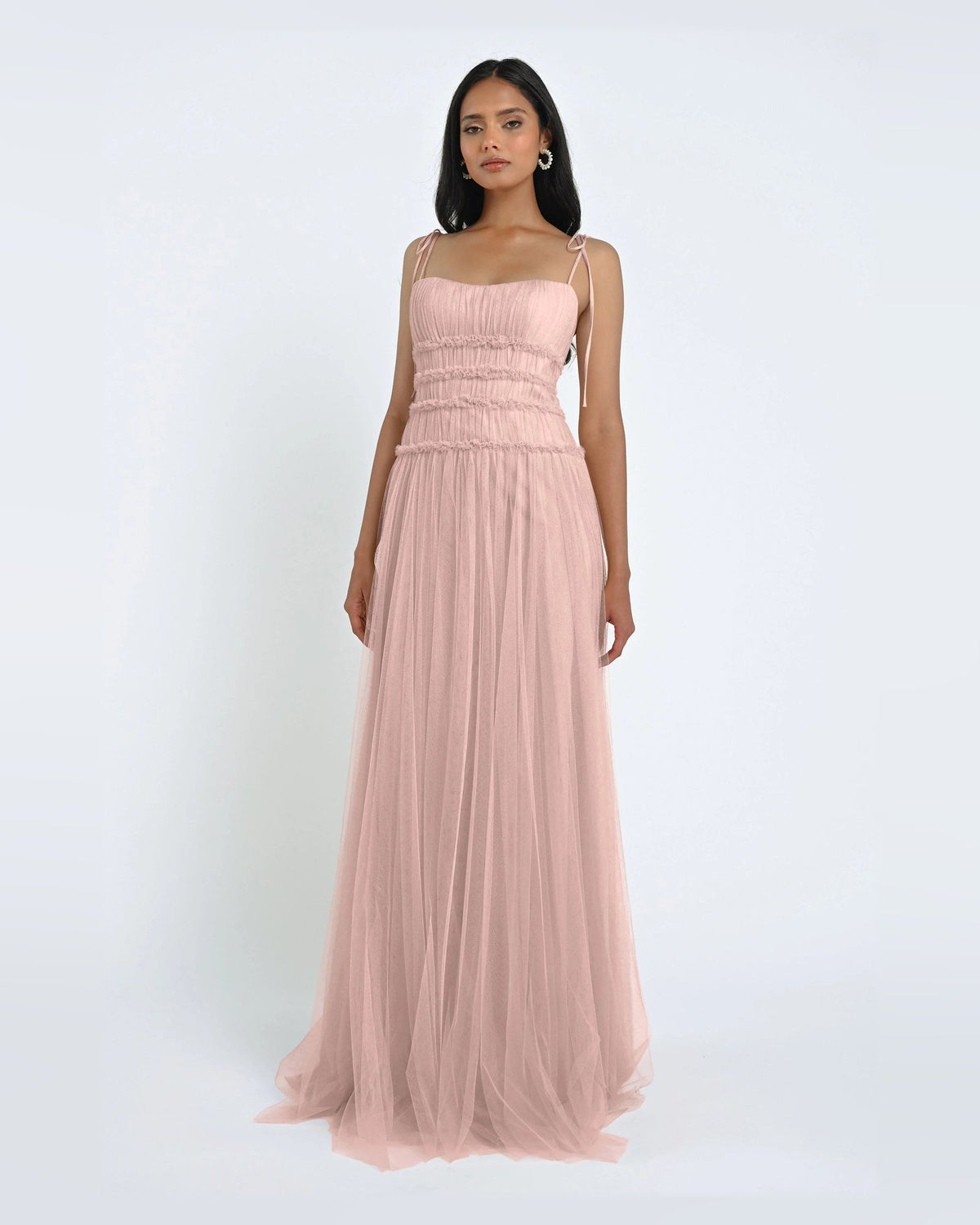 a-line maxi formal dress - image 1