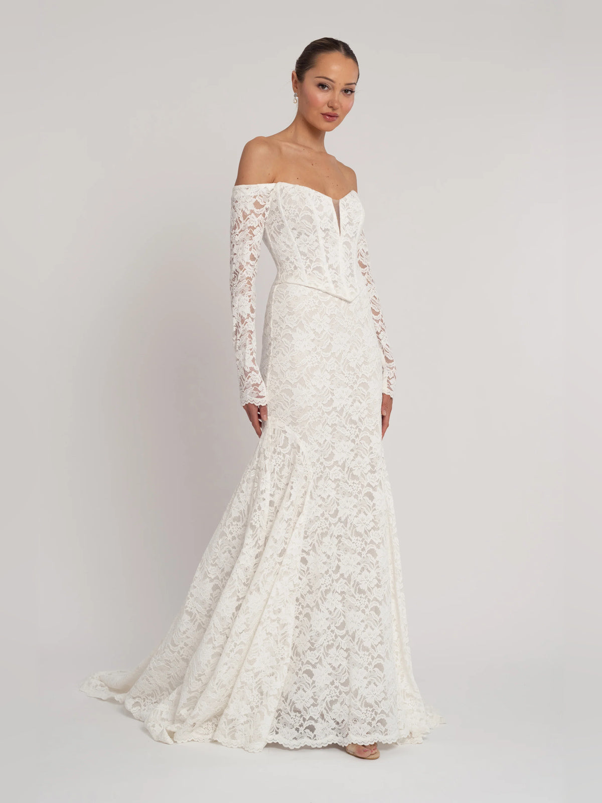 sweetheart a-line floor-length formal dress - image 1