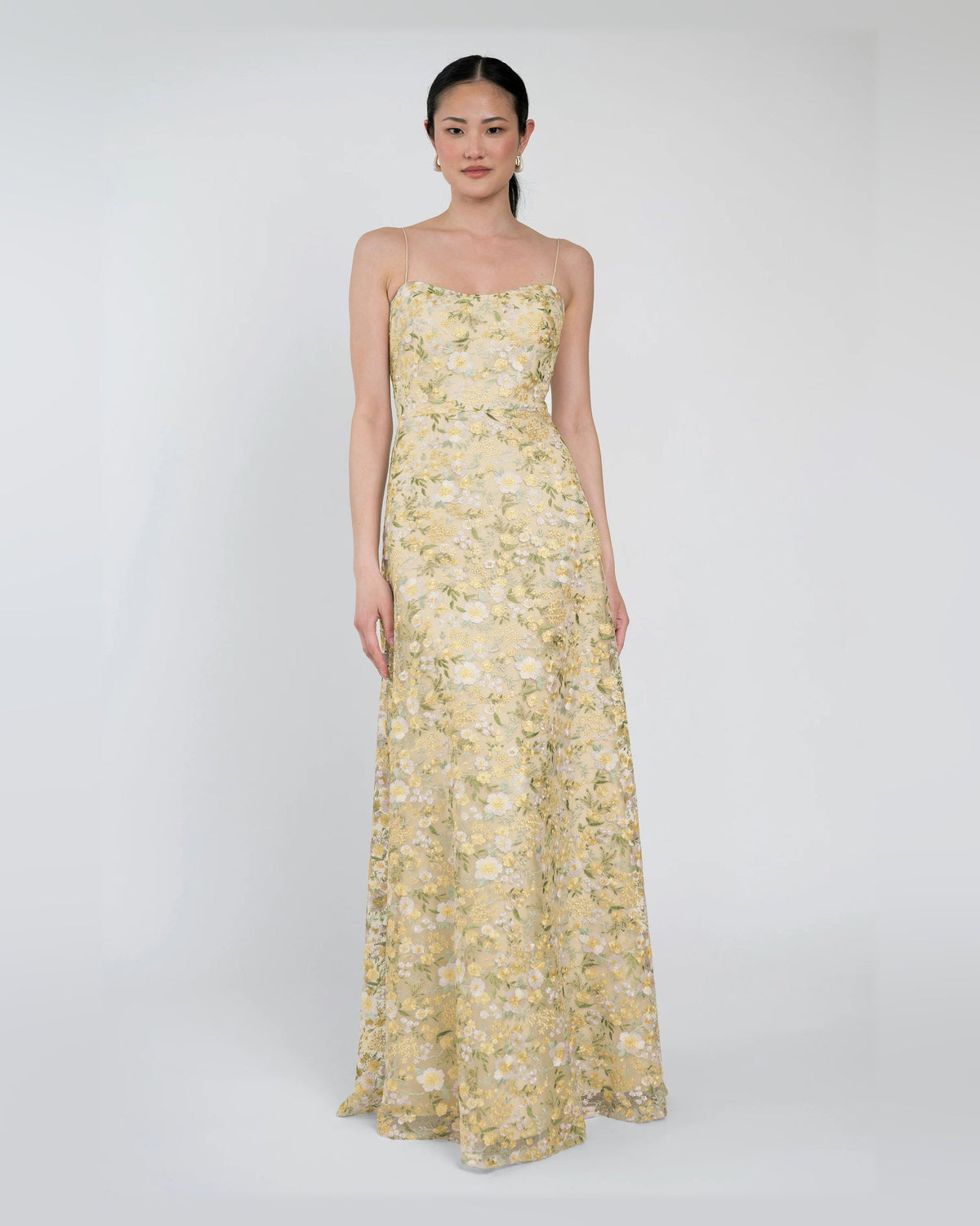 a-line maxi formal dress - image 1