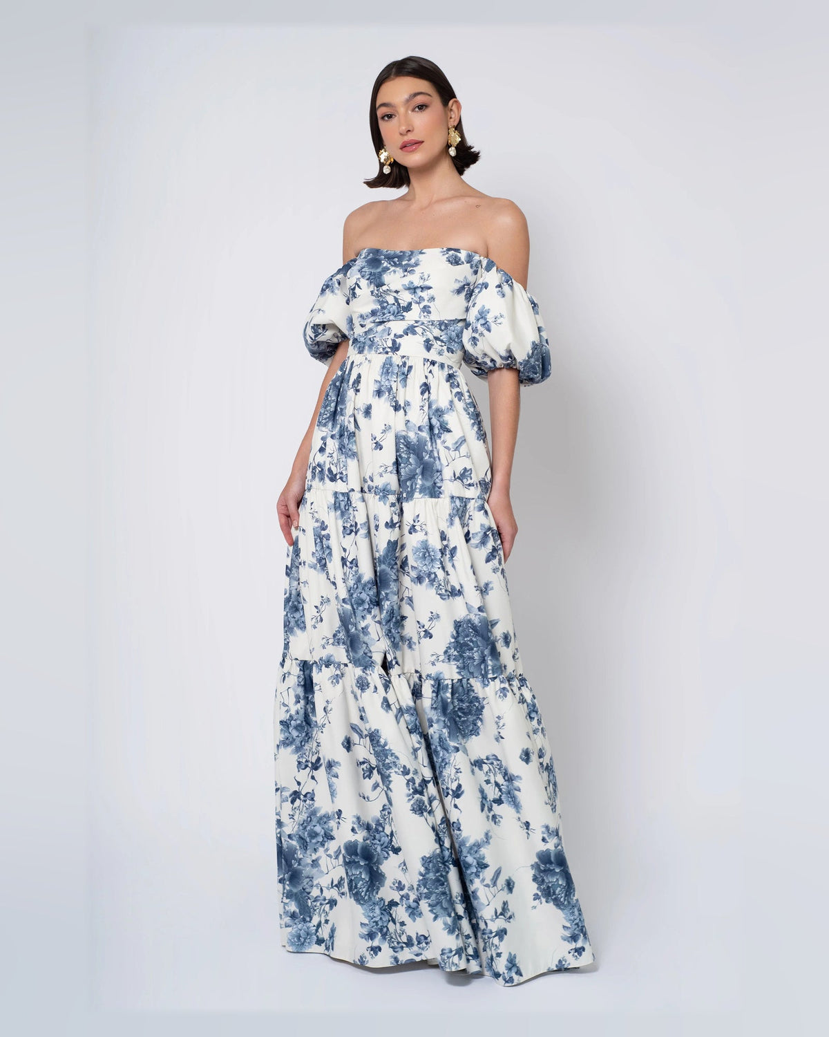 a-line maxi formal dress - image 1