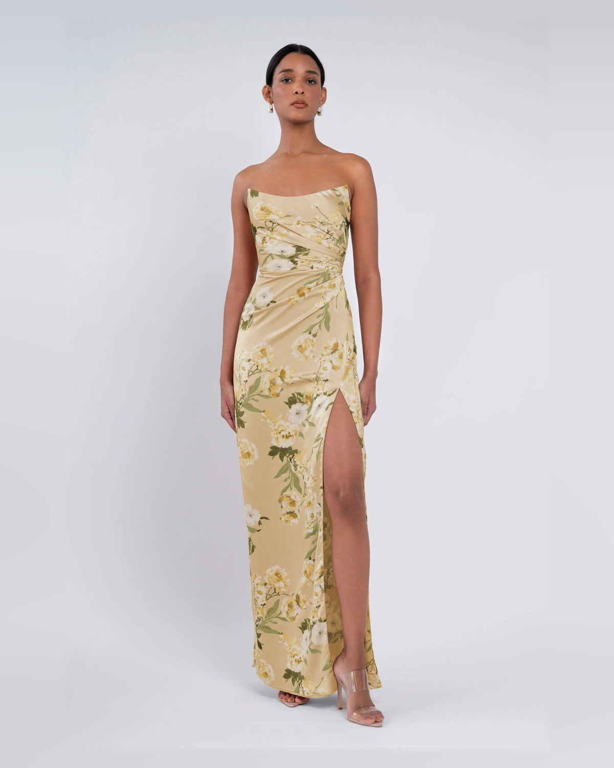 a-line maxi formal dress - image 1