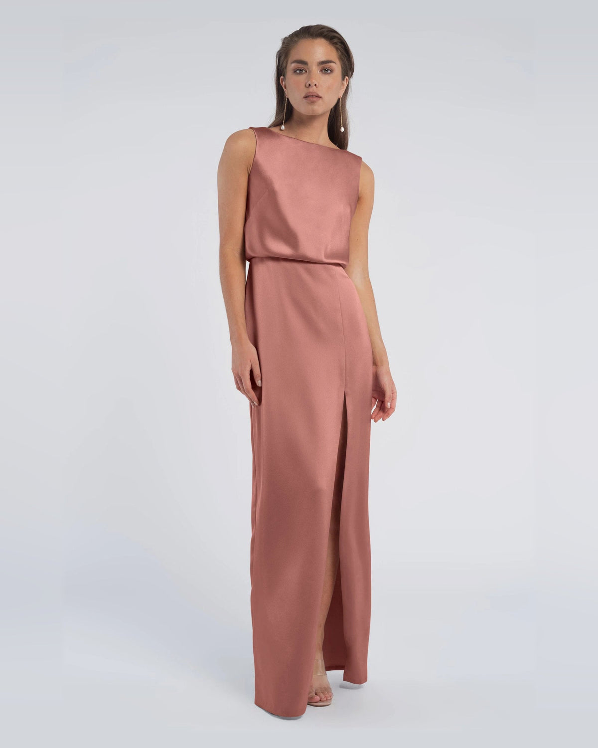 a-line maxi formal dress - image 1