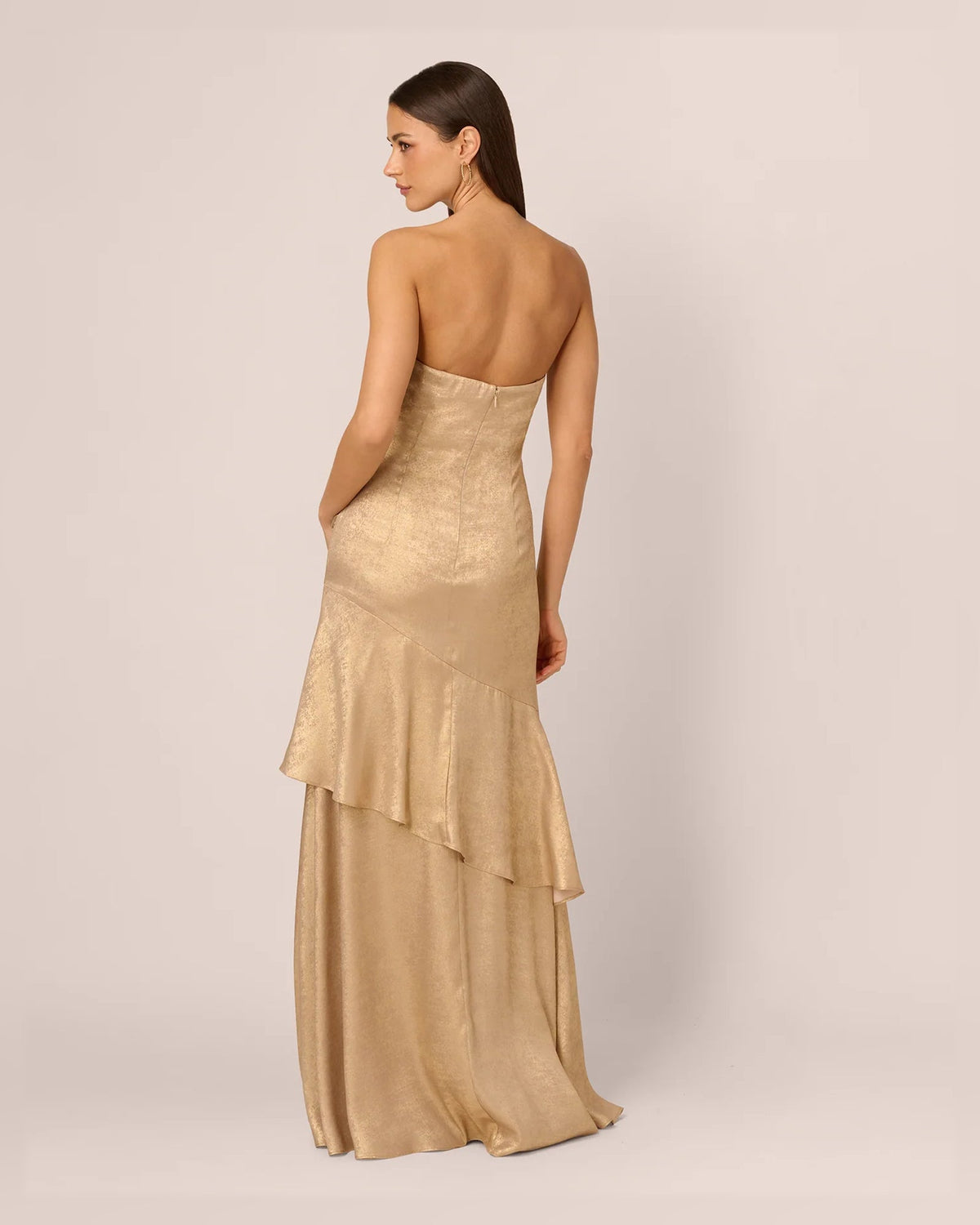 strapless a-line floor-length formal dress - image 2