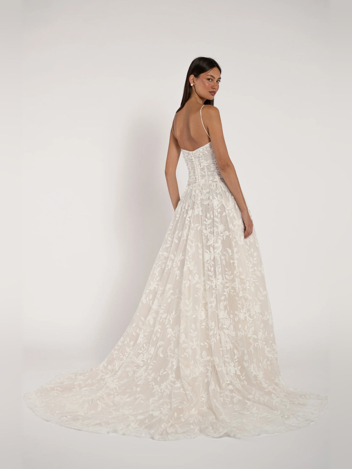 sweetheart a-line floor-length formal dress - image 2