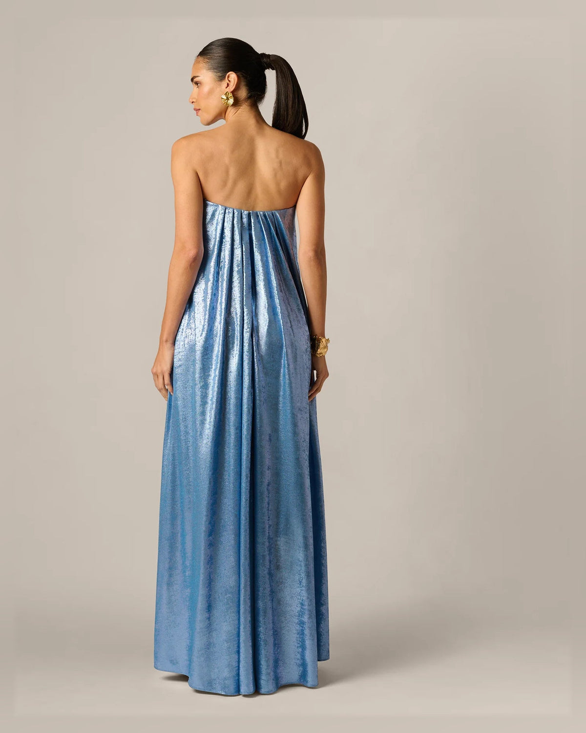 sweetheart a-line maxi formal dress - image 2
