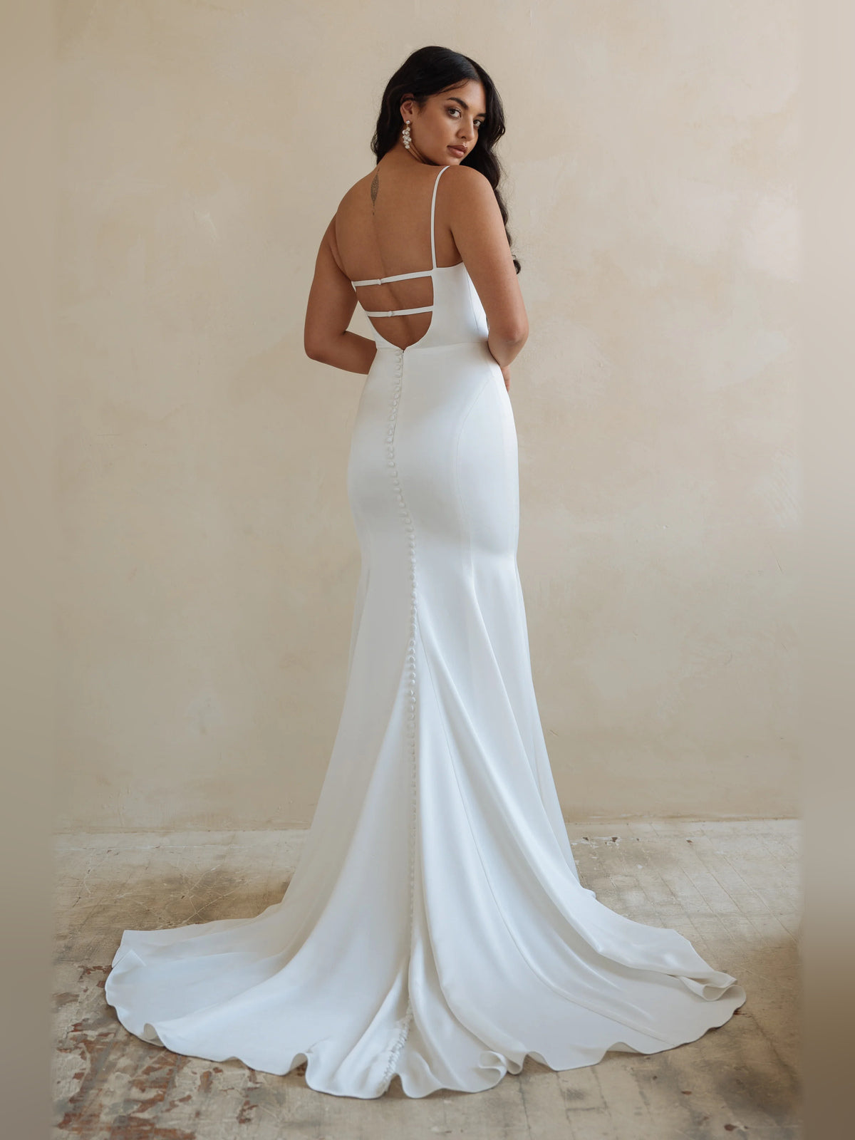 fit-and-flare floor-length formal dress - image 2
