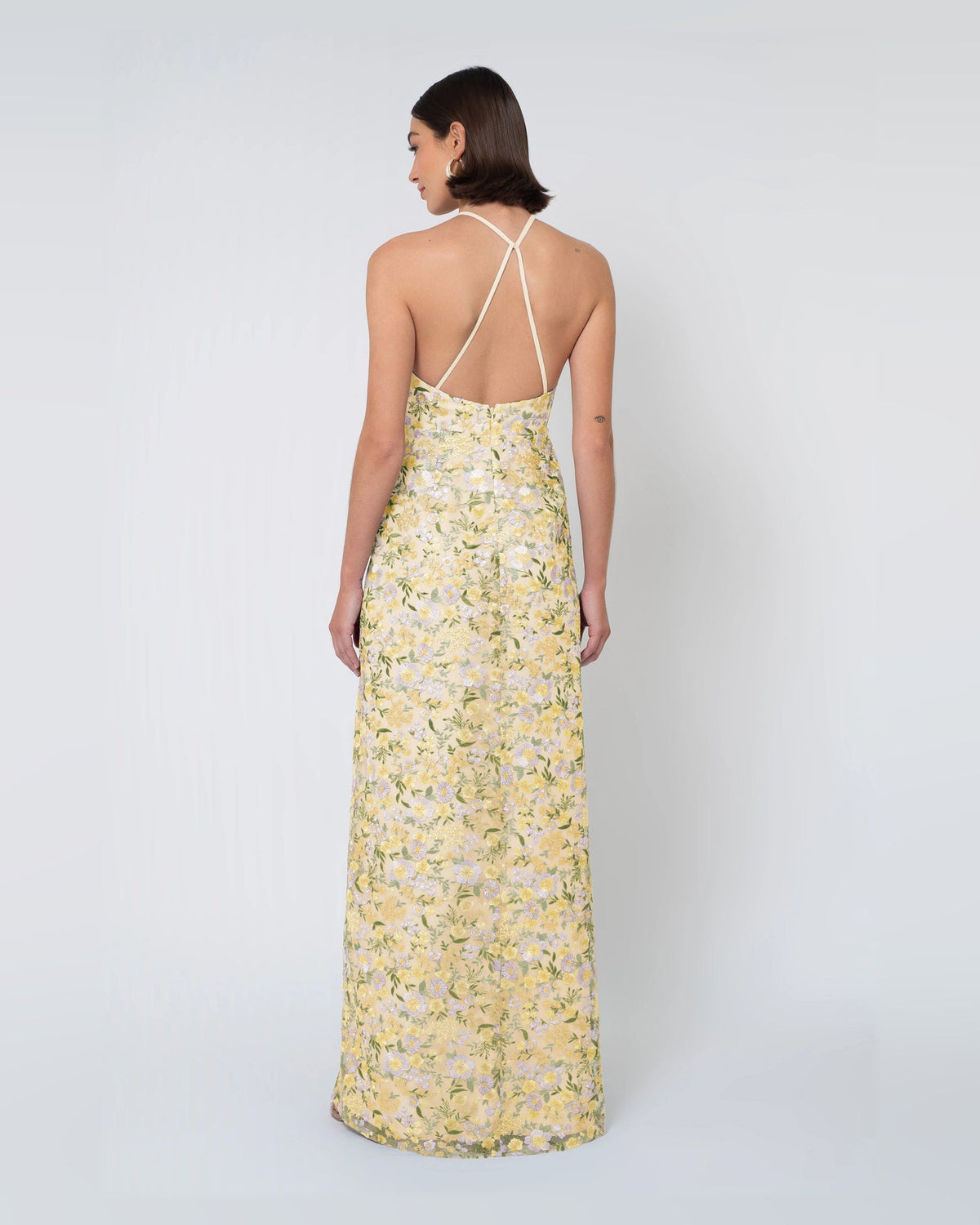 a-line maxi formal dress - image 2