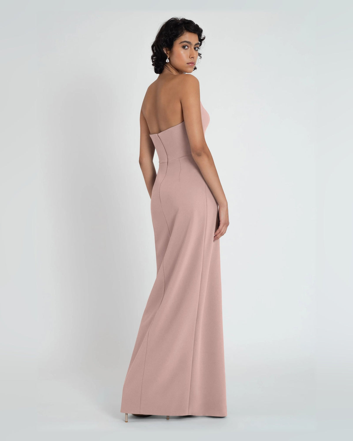 strapless a-line floor-length formal dress - image 2
