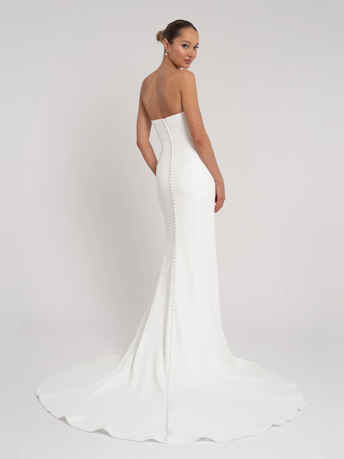 fit-and-flare floor-length formal dress - image 2