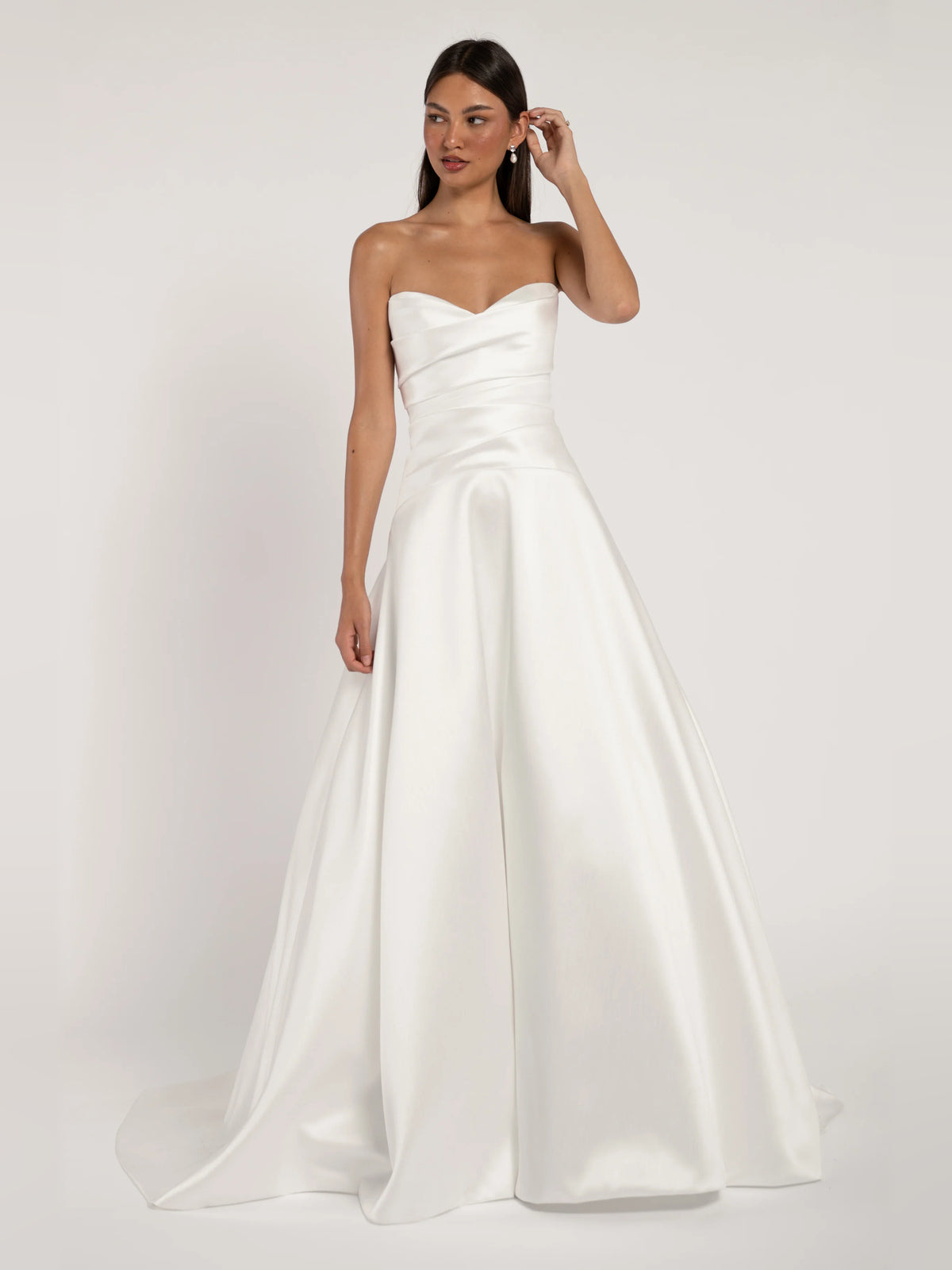 sweetheart a-line floor-length formal dress - image 2