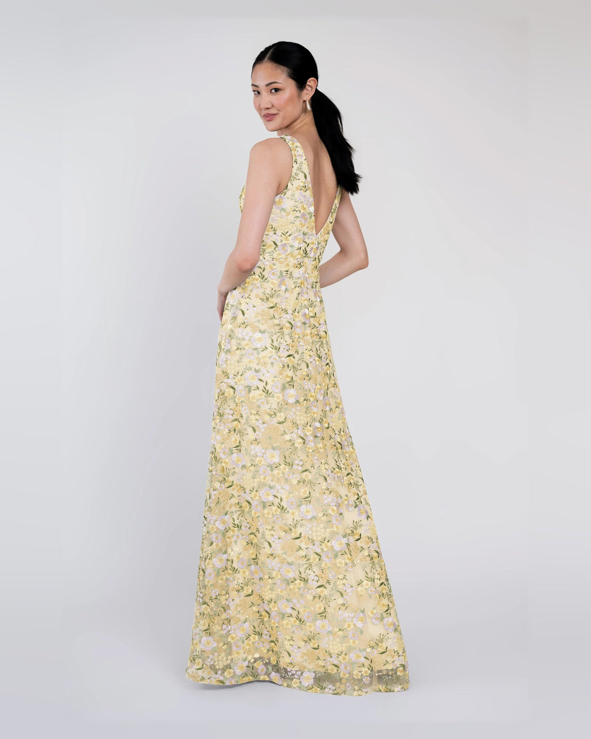 a-line maxi formal dress - image 2